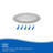 Kenney Rust-Proof Bathtub and Shower Drain Cover, 2.8" Diameter