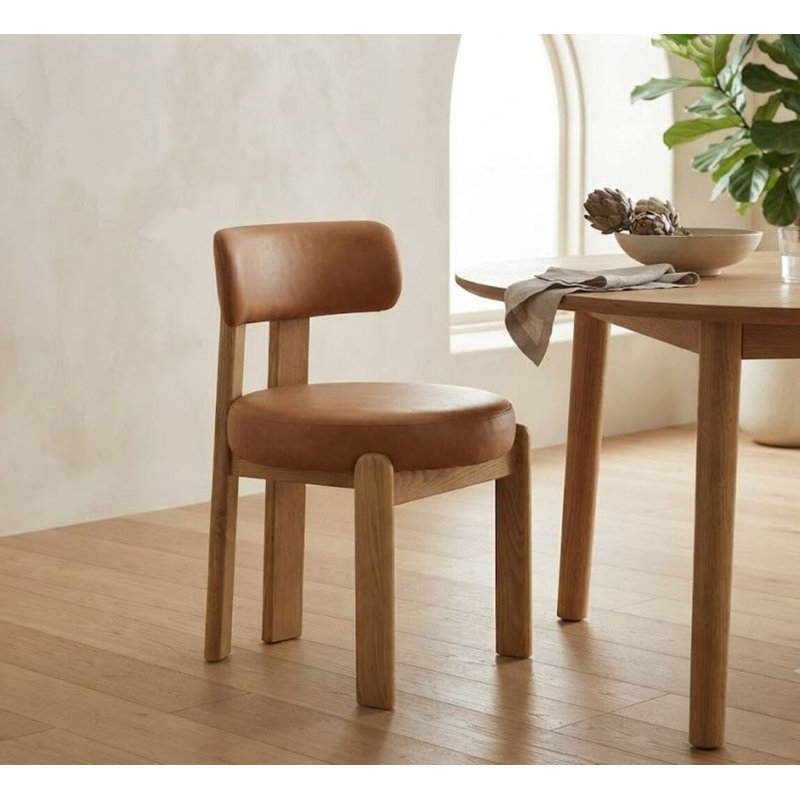 Chaise de salle à manger Olivia, Brun