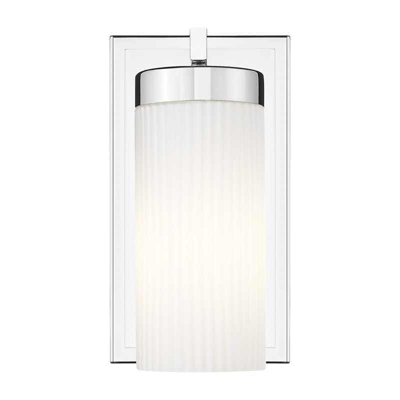 Danica 1 Light Wall Sconce, Chrome