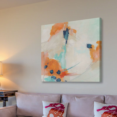 "Plot Point II" Print on Wrapped Canvas