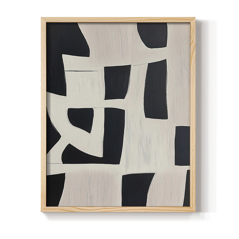 "ABSTRACT Series DCIV" par J Paul, Naturel / naturel, H 11 po x l 9 po
