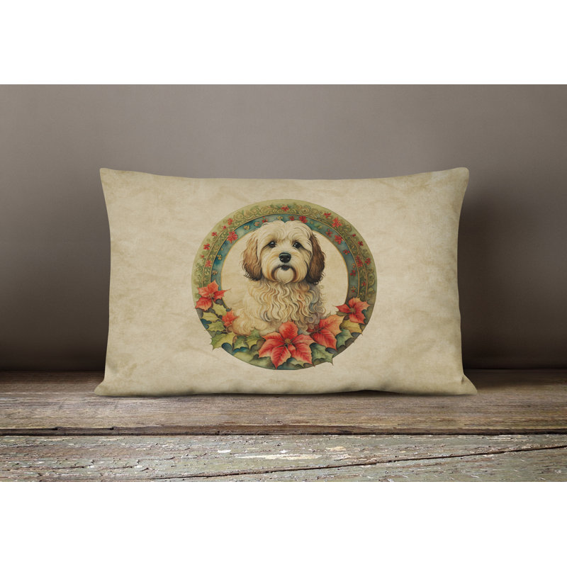 Coussin Christmas, 12 po x 16 po, Rectangulaire