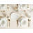 COWSLIP 16 Piece Handmade Porcelain China Dinnerware Set - Service for 4