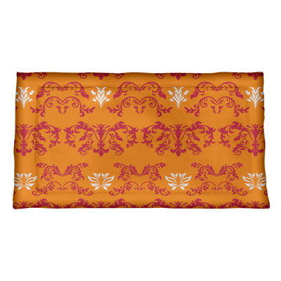 Football Baroque Pattern Pillow Sham