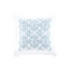 Édredon pour grand lit 5 pièces Shabby Chic - microfibre blanche avec volants et coussin décoratif-130164596
