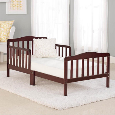 Lit convertible en bois massif pour tout-petits Buntine par Harriet Bee