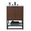Meuble-lavabo simple 24 po avec surface solide-1394441909