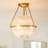 Neven Glass Semi Flush Mount-1597651046