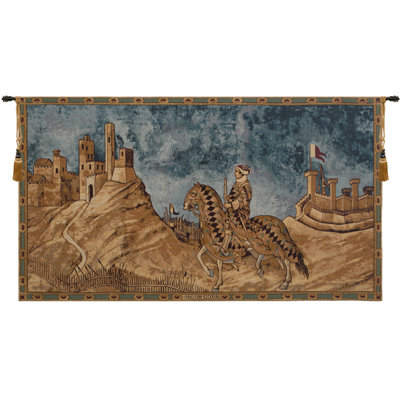 Italian Loom Woven Cotton Blend Wall Hanging