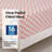 100% Cotton Full Size Bed Sheets Set with Deep Pockets, Cozy Percale sheets with Elastic Fitted Sheet 4 Piece Bedding and Pillowcase set, Mandalas Coral-1245778745-1243730853