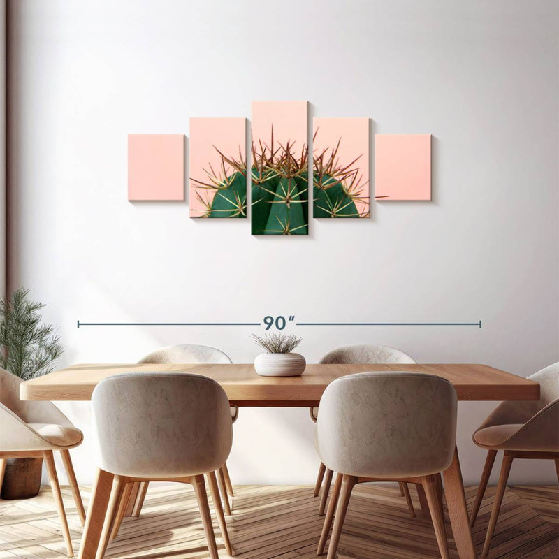 Cactus simple, H 30 po x l 68 po