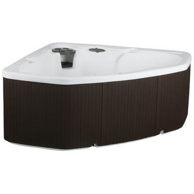 Lifesmart Spas LS300 Plus 110 Volt 2-Person 17-Jet Plug and Play Hot Tub with Ozonator -  Lifesmart Spas and Saunas, 401429510600.22