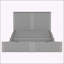 Lit escamotable double avec tiroir et ensemble de prises et ports USB-793993076