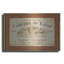 Red Barrel Studio® «French Wine Label II» par Daphne Brissonet, art mural en métal-1762225295