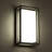 14" Framed Outdoor Dimmable LED Flush Mount Light, Bronze-16499665-69833682