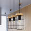 Gotto 1 - Light Black Geometric Pendant