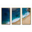 Vue aérienne de la plage côtière II - art mural plage-1724762673-1724762670