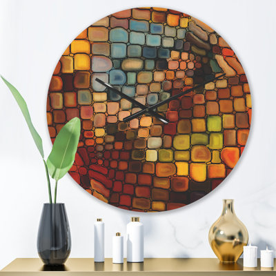 Solid Wood Wall Clock