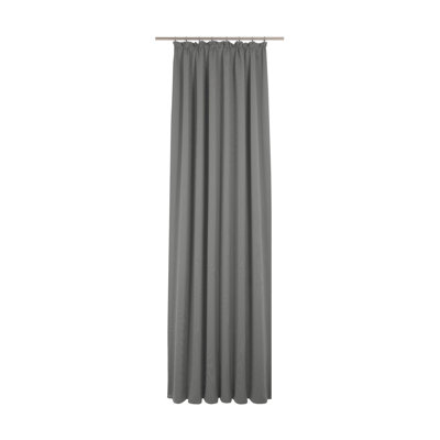 Yvette Pencil Pleat Blackout Single Curtain