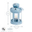 Nicola Spring - Metal Hanging Tealight Lanterns-50928616-128763609-128763610