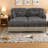 Deep Seat Modular Sofas, Chenille Leopard Modern Style For Home