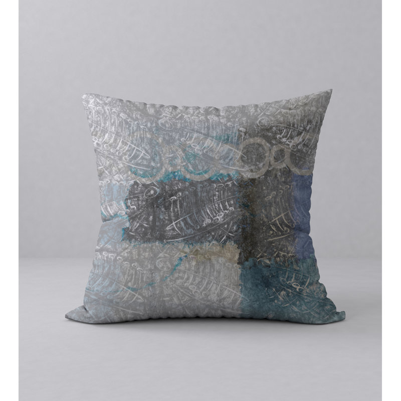 Housse et insert de coussin carré brun clair dynamique, 24 po x 24 po