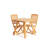 Ellie-Maye Teak Outdoor Dining Table , in. W 36'' in. D-79178659