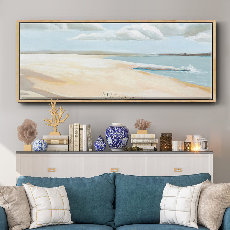 Sandy Getaway II- Framed Canvas