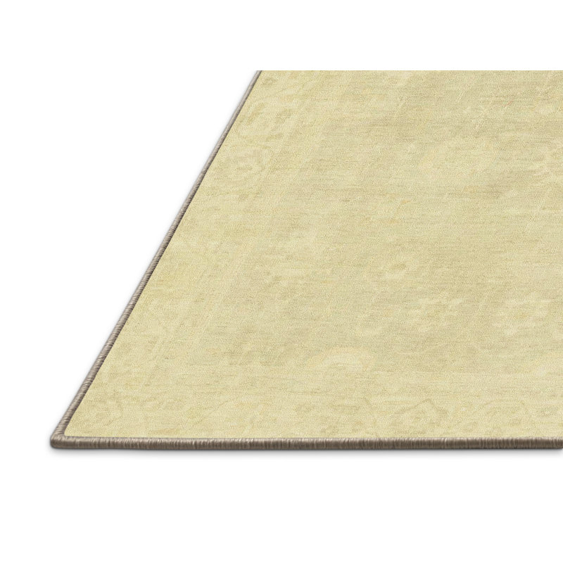 Tapis décoratif multicolore à motif abstrait, Rectangle 5 pi x 8 pi
