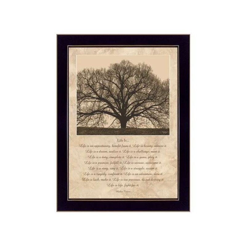 Trendy Décor 4U Framed Wall Art, Modern Home Decor Framed Print for Living Room, Bedroom & Farmhouse Wall Decoration by John Jones