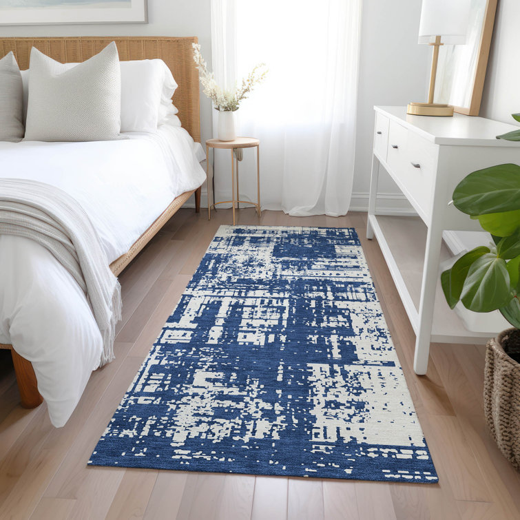 Malek Indoor/Outdoor Area Rug with Non-Slip Backing