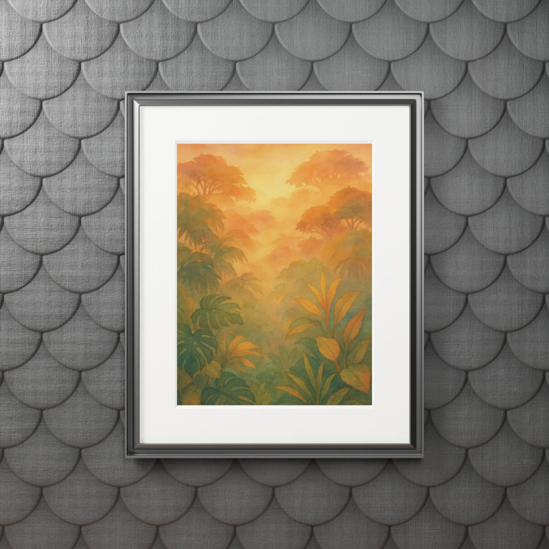 Posters Single Picture Frame Print, 50.8 cm H x 40.64 cm W