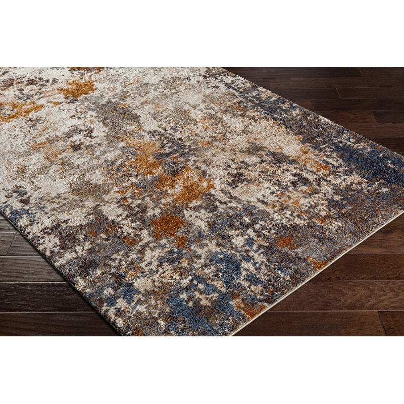 Dunigan Abstract Indoor Rug, Square 7'10"