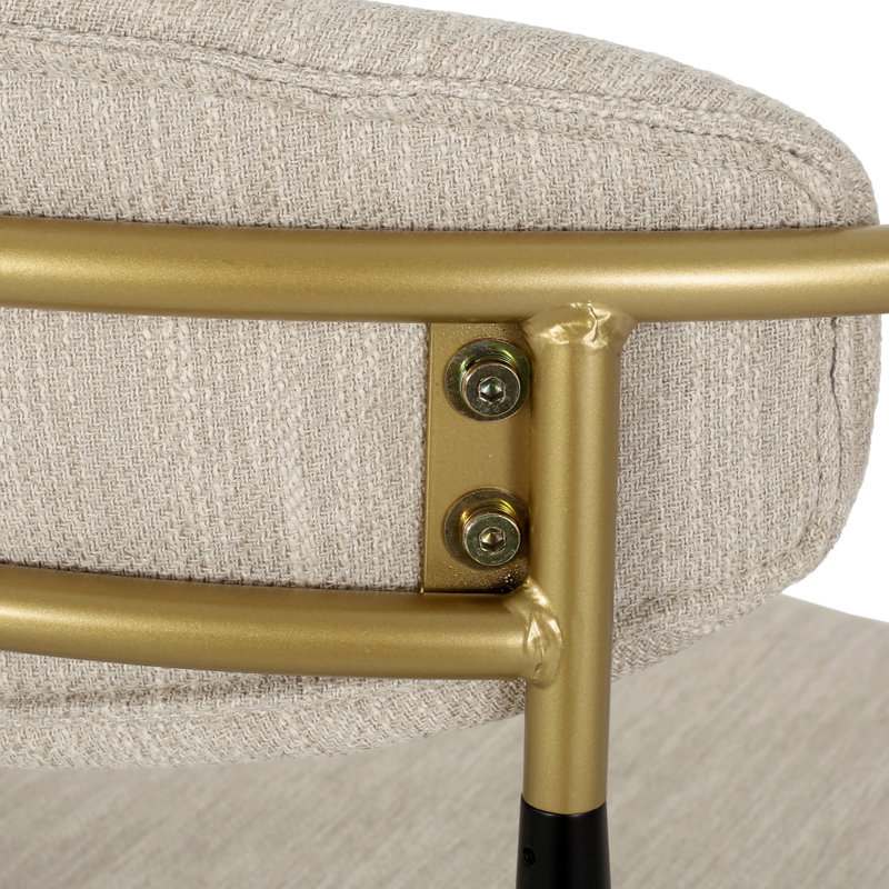 Tabouret de bar (ensemble de 2), Beige/Black, Does Not Apply