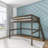 Epimenio Full Solid Wood Platform Loft Bed by Harriet Bee-83953598