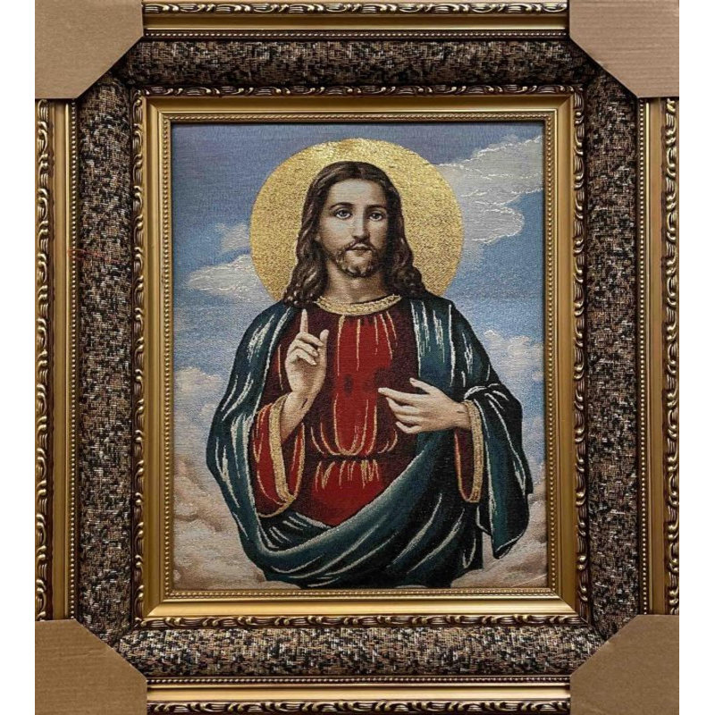 Jesus Framed Tapestry