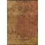 Orange/Brown Abstract Luxury Area Rug-68861590