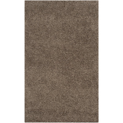 Rizco Shag Performance Solid Color Rug