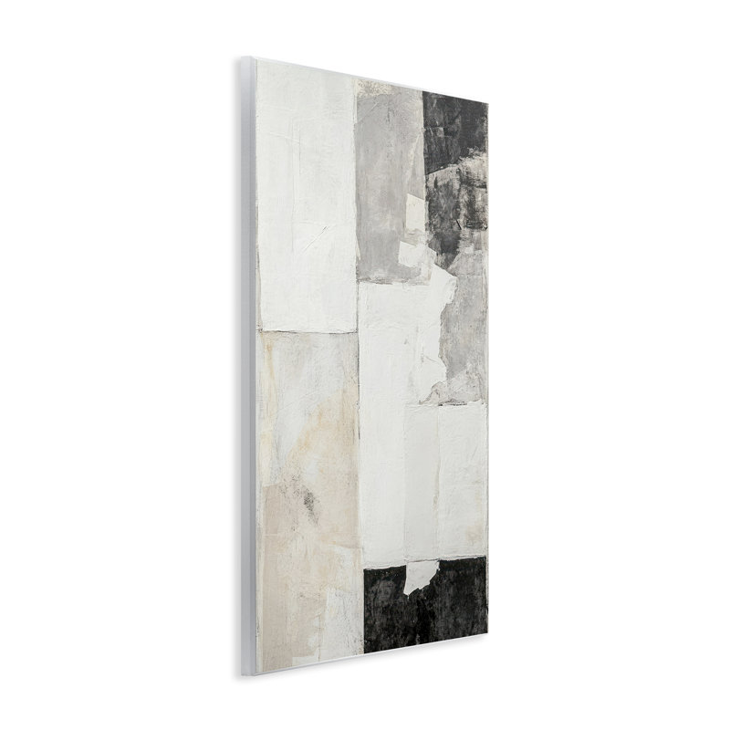 «Subtle Layers Arrangement», plaque murale par Mona Grace, H 15 po x l 10 po