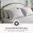 Sheet Sets 100% Organic Cotton Percale Weave Sheet, 400 Thread Count GOTS Certified, Smooth & Moisture-Wicking-101824508-101824513
