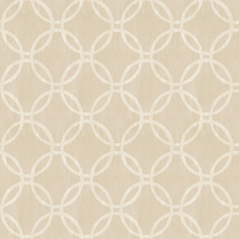 Papier peint embossé géométrique 33 'x 20,5 "Bath Bath Bath Volume IV, Gris