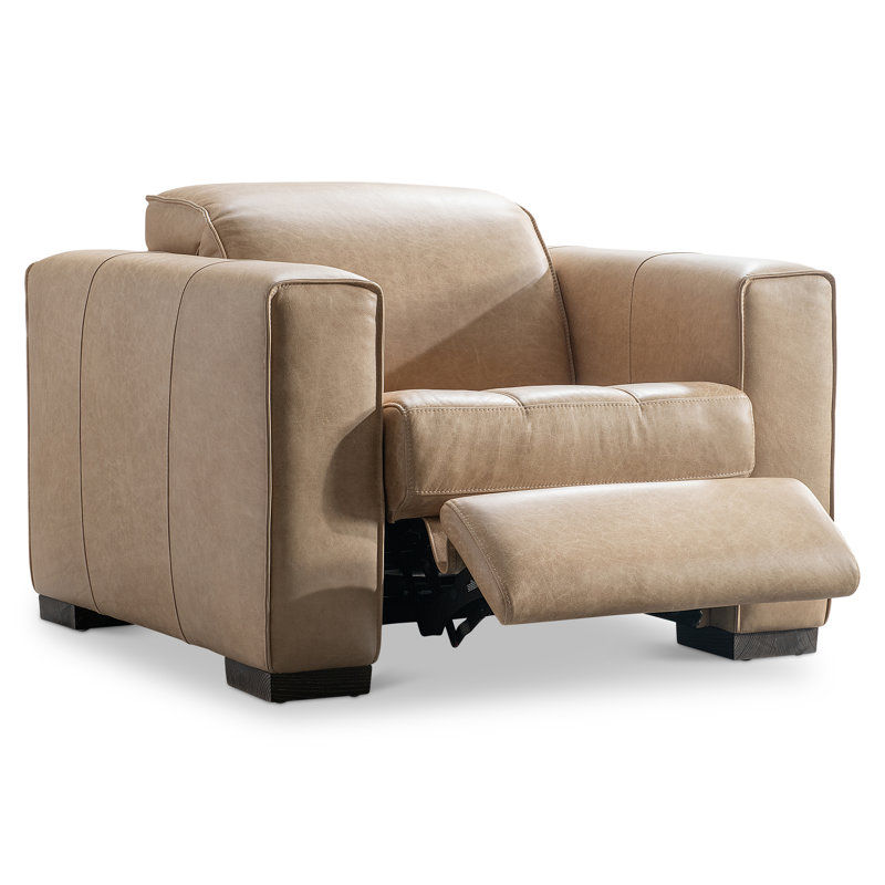 Bernhardt Nest Leather Power Motion Chair