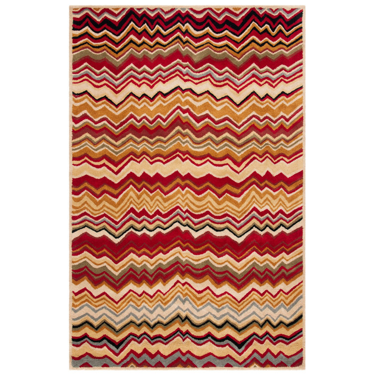 Tanner Hand Tufted Wool Abstract Rug