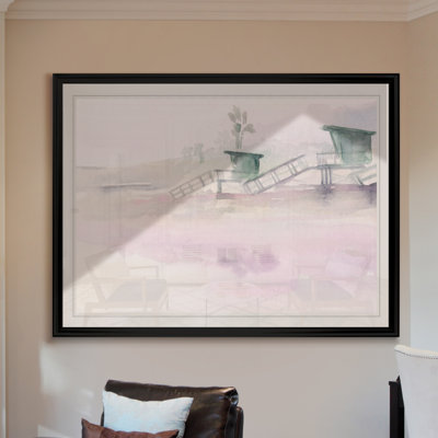 « aube beach break iii », impression sur toile