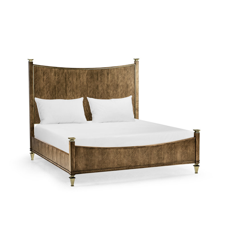 Barcelona Solid Wood Platform Bed