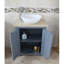 Rodarte 650mm Single Bathroom Vanity with Vessel Ceramic Basin-40568206-40568333