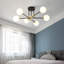 Hesperus Glass Semi Flush Mount