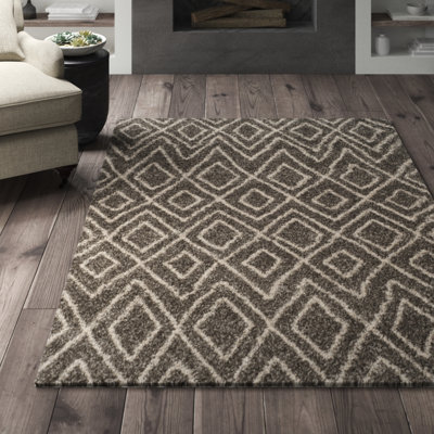 Adessa Shag Performance Geometric Rug