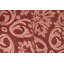 Jacquard Damask Area Rug in Red