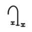 Amahle Widespread Bathroom Faucet with C-Spout-1172380972
